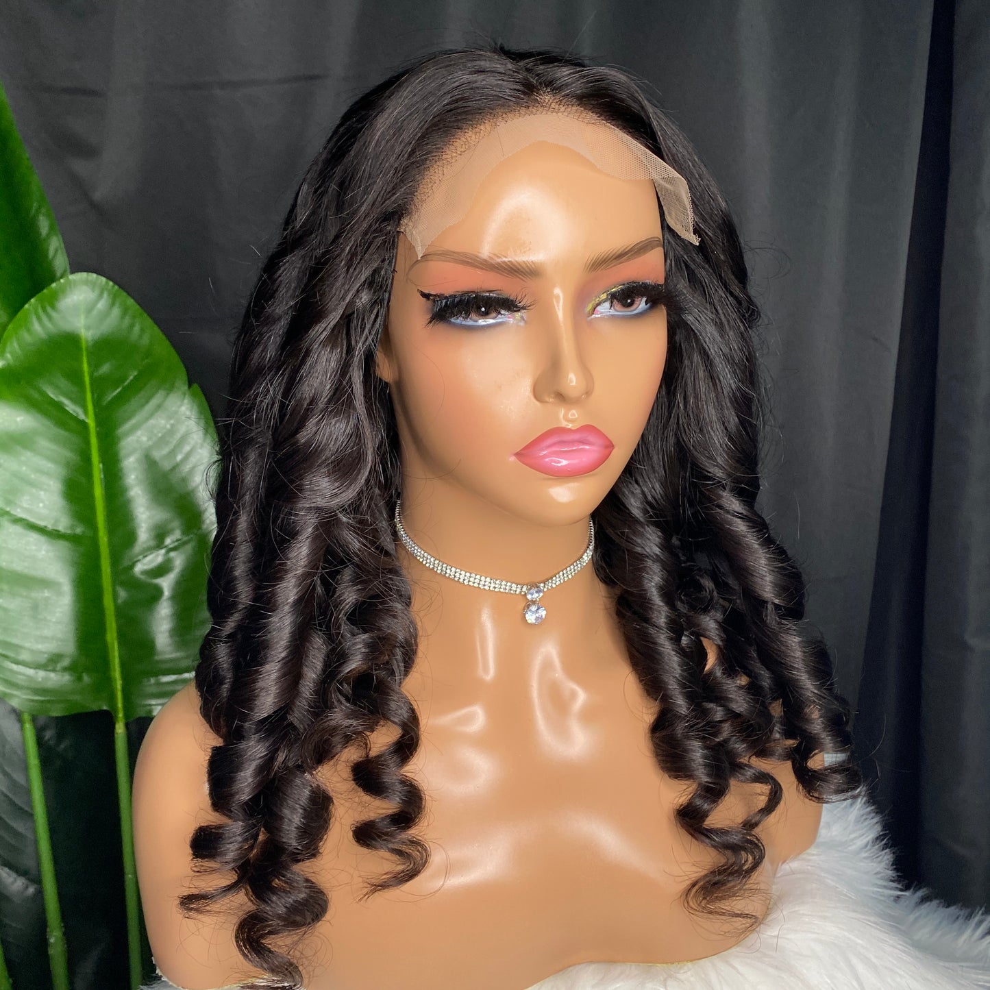 Loose Wave 6x6 Transaprent Lace Closure Wig Raw Human Hair 10-32 Inch