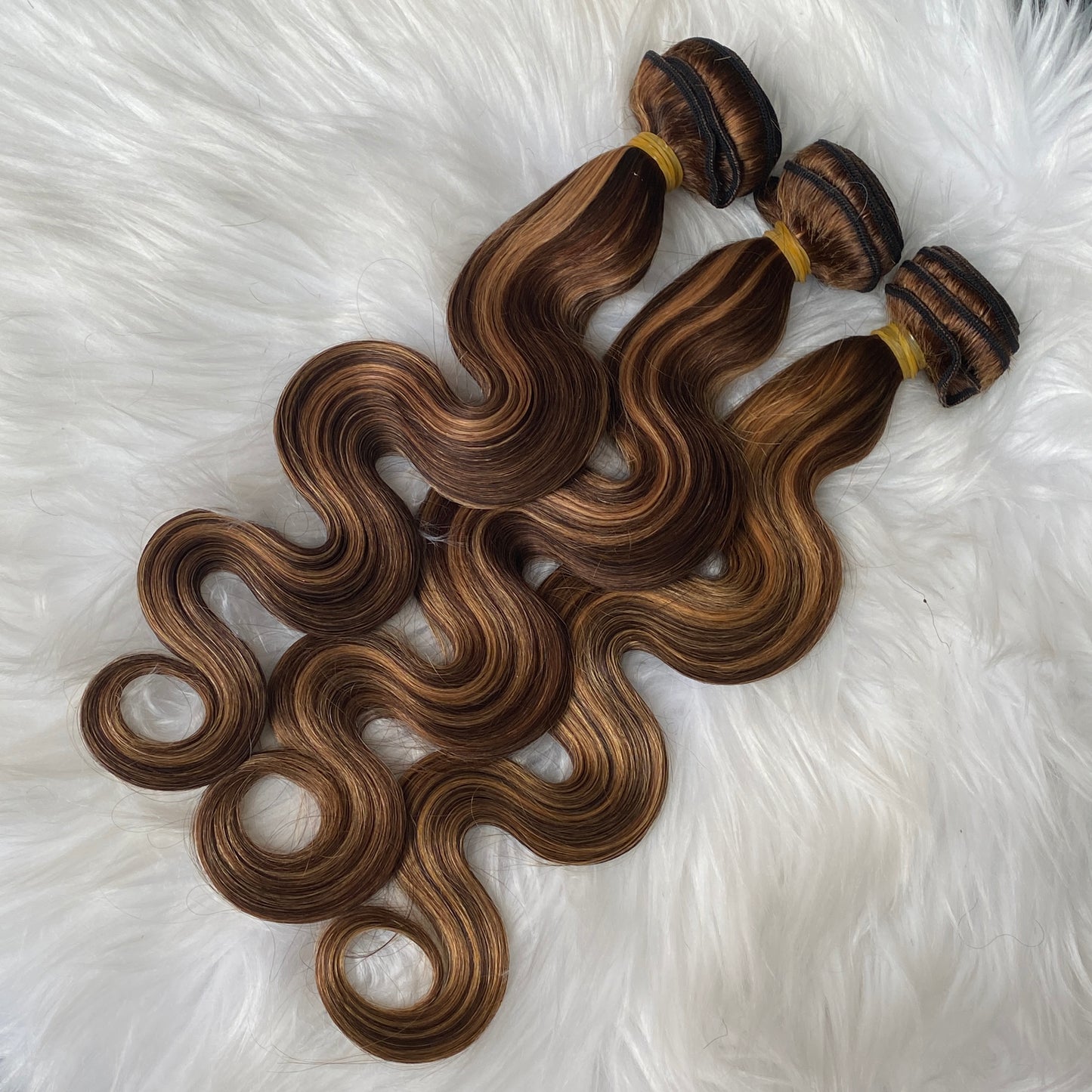 P4/27 Body Wave Bundle 100% Remy Vrigin Raw Human Hair 100g 3Pcs