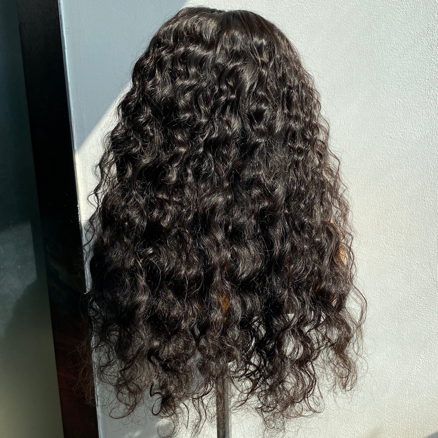 Natural Wave 5x5 HD Lace Closure Wig 100% Raw Human Hair Wig 14-32 Inch