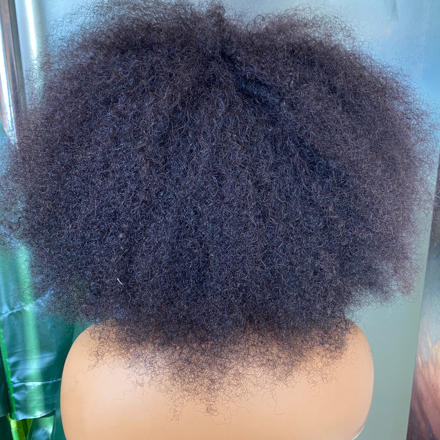 180% Density Human Hair Kinky Curly Headband Wig 8-30 Inch