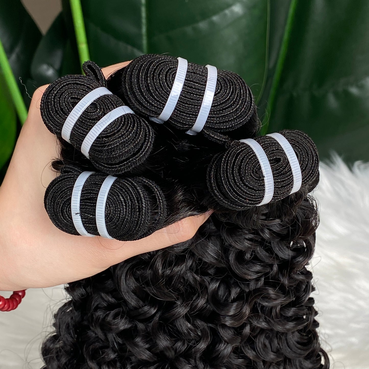 HUIXIN Hair Grade 12A Raw Kinky Curly Bundle 8”-30” 3pcs/lot