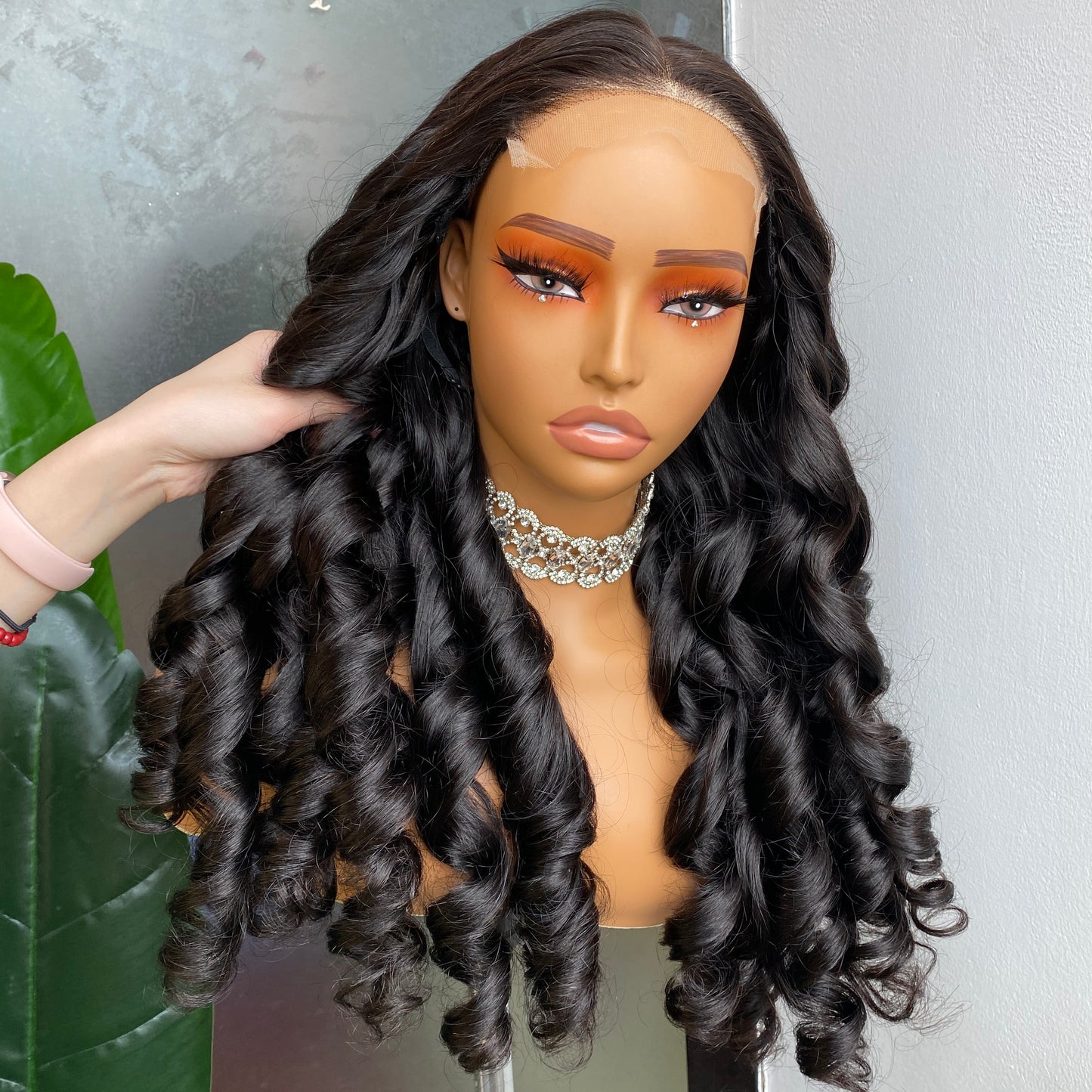 200% Density Loose Wave 5x5 HD Lace Closure Wig 14-30 Inch