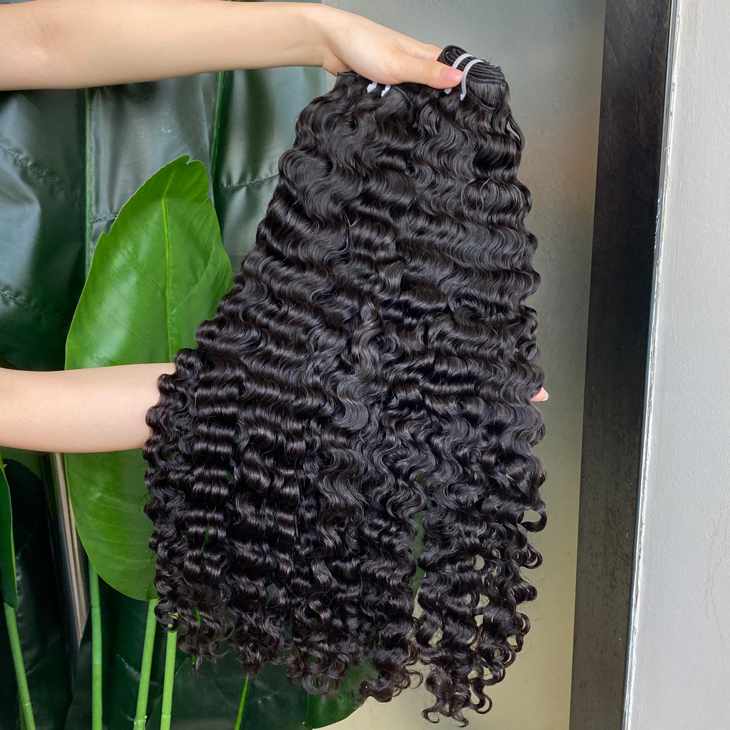 HUIXIN Grade 12A Burmese Curly Bundle Raw Human Hair 14”-28” 3pcs/lot