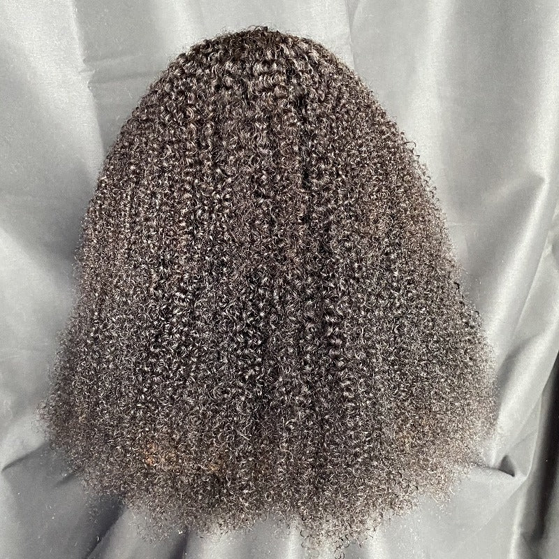 Kinky curly 5x5 HD lace closure wig 22"