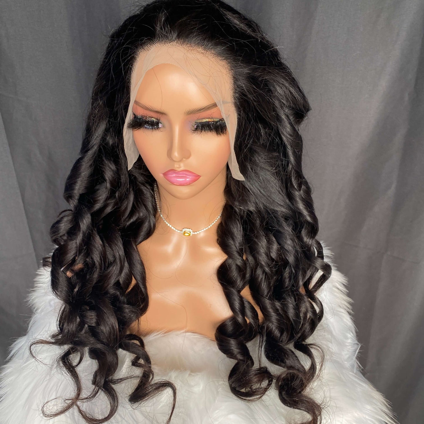 Loose Wave 13X4 Transparent Lace Frontal Wig