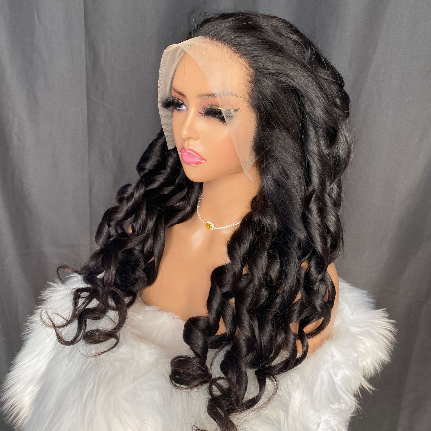 Loose Wave 13X4 Transparent Lace Frontal Wig