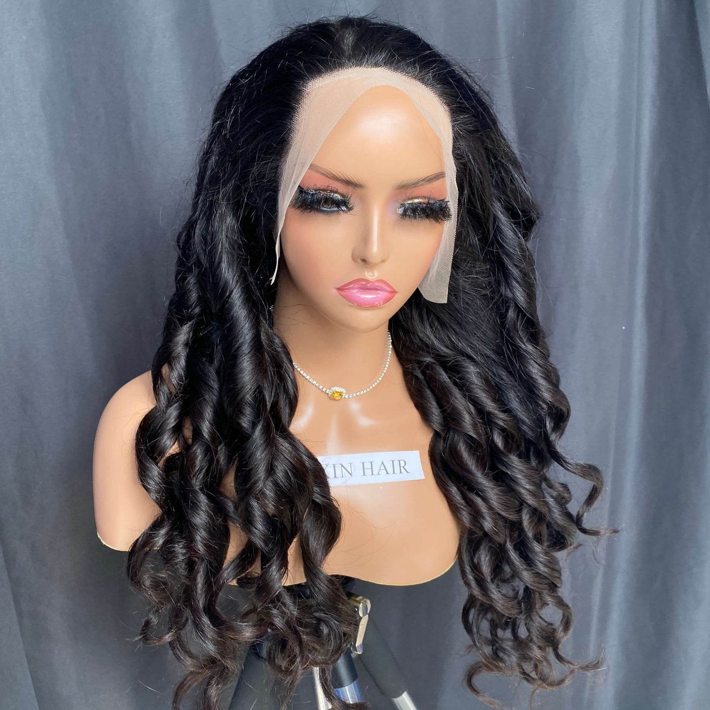 Loose Wave 13X4 Transparent Lace Frontal Wig