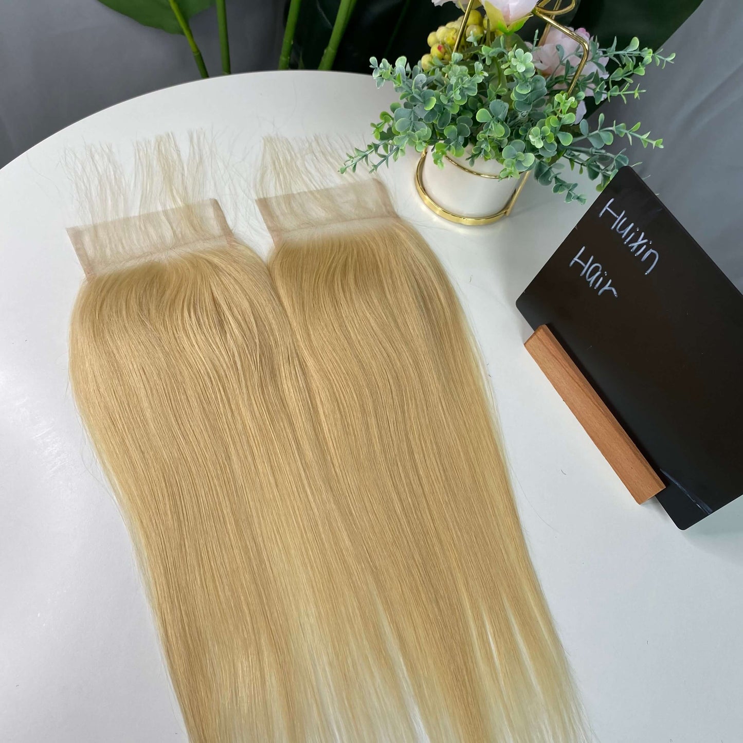 613 straight 4x4 lace closure