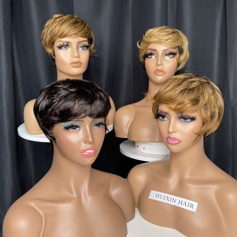 Wavy pixie cut wig™【buy 2 got 1 free! 】