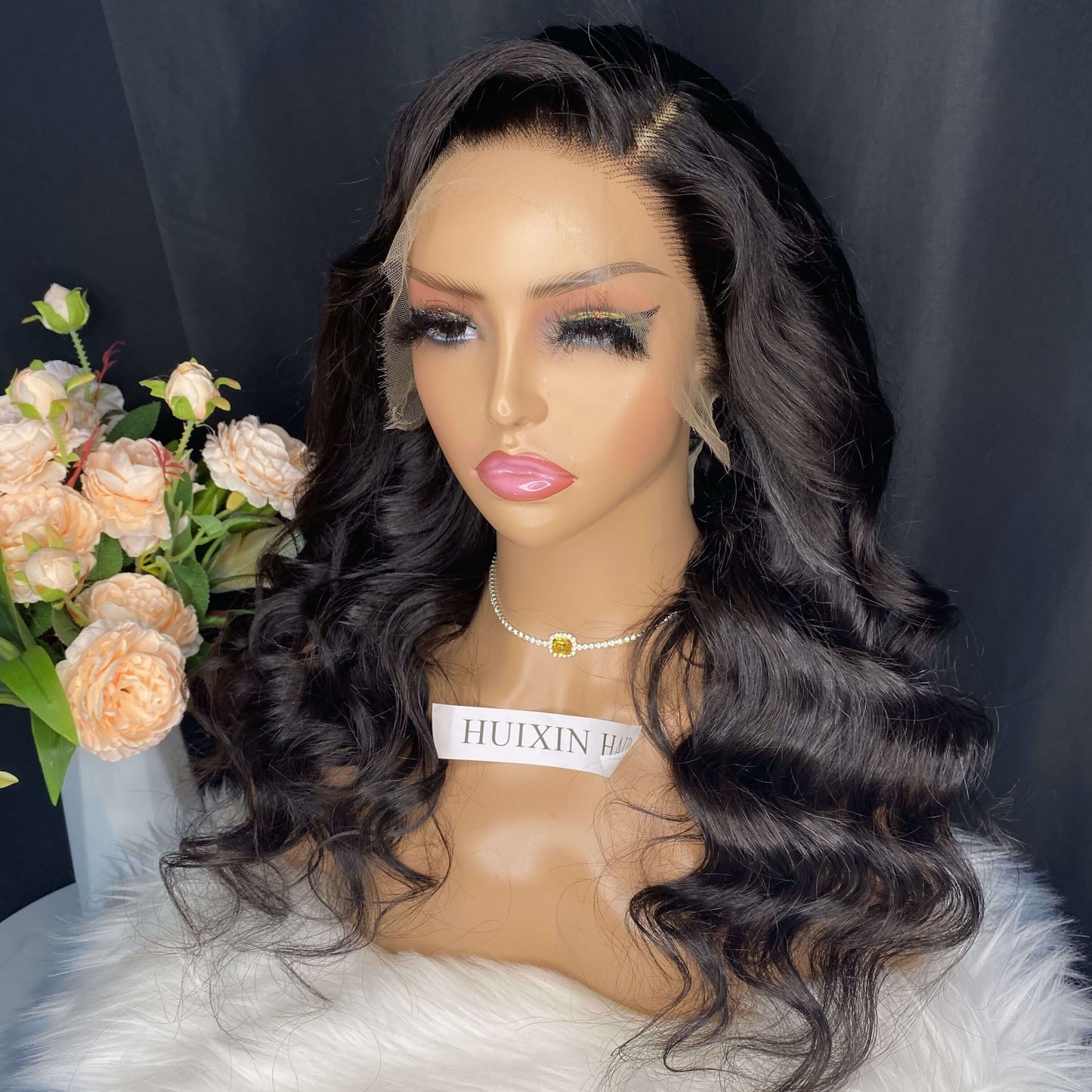 Natural wave 13x4 HD lace frontal wig