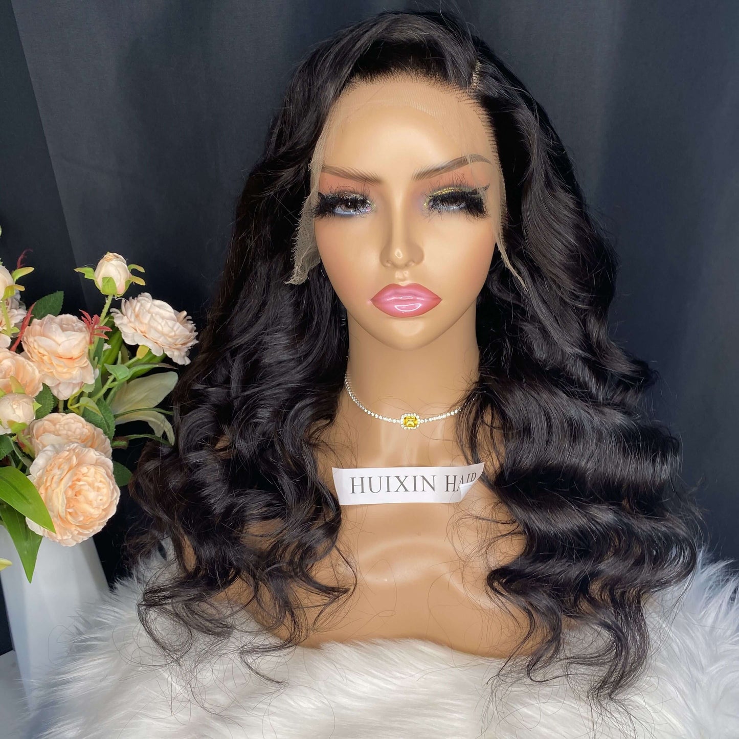 Natural wave 13x4 HD lace frontal wig