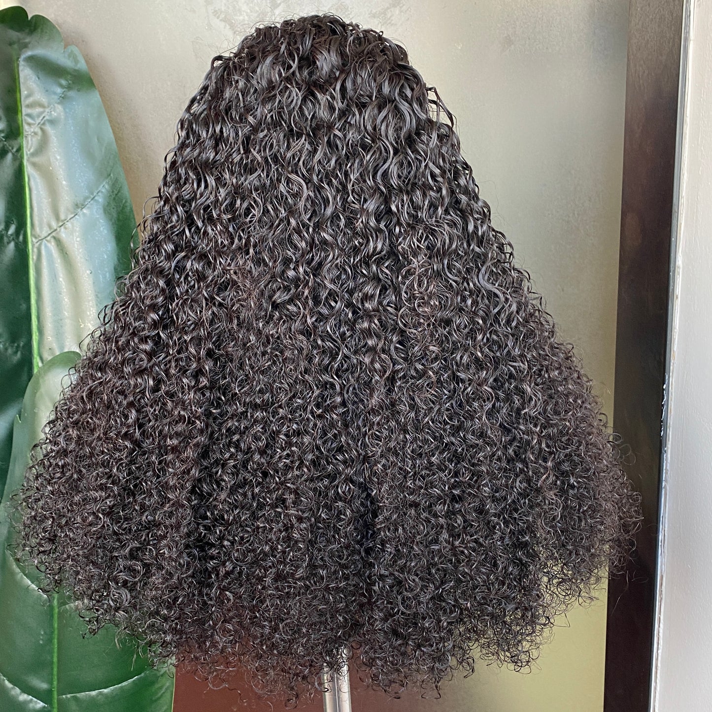 250% Density Jerry Curly 7x7 HD Lace Closure Wig Human Hair 14-32 Inch