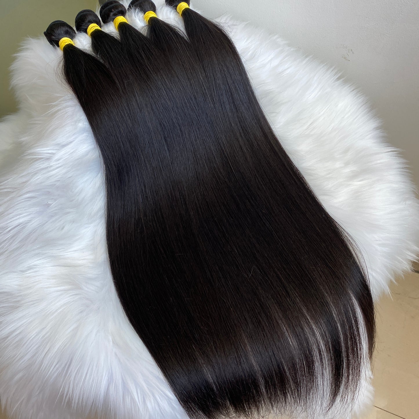 Grade 12A100% Raw Human Hair Silky Straight Bundle 3Pcs 8"-40"