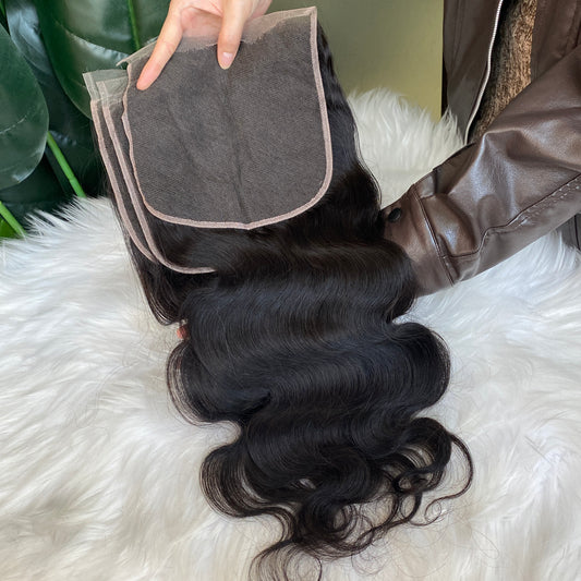 Body Wave 7x7 HD Lace Closure Human Hair Extension 10-20 Inch