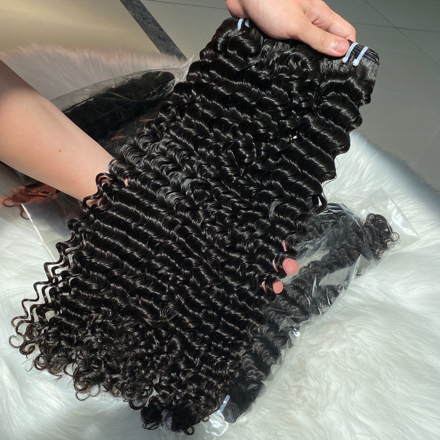 Grade 12A 100% Human Hair Deep Wave Bundle 8-30 Inch 3Pcs