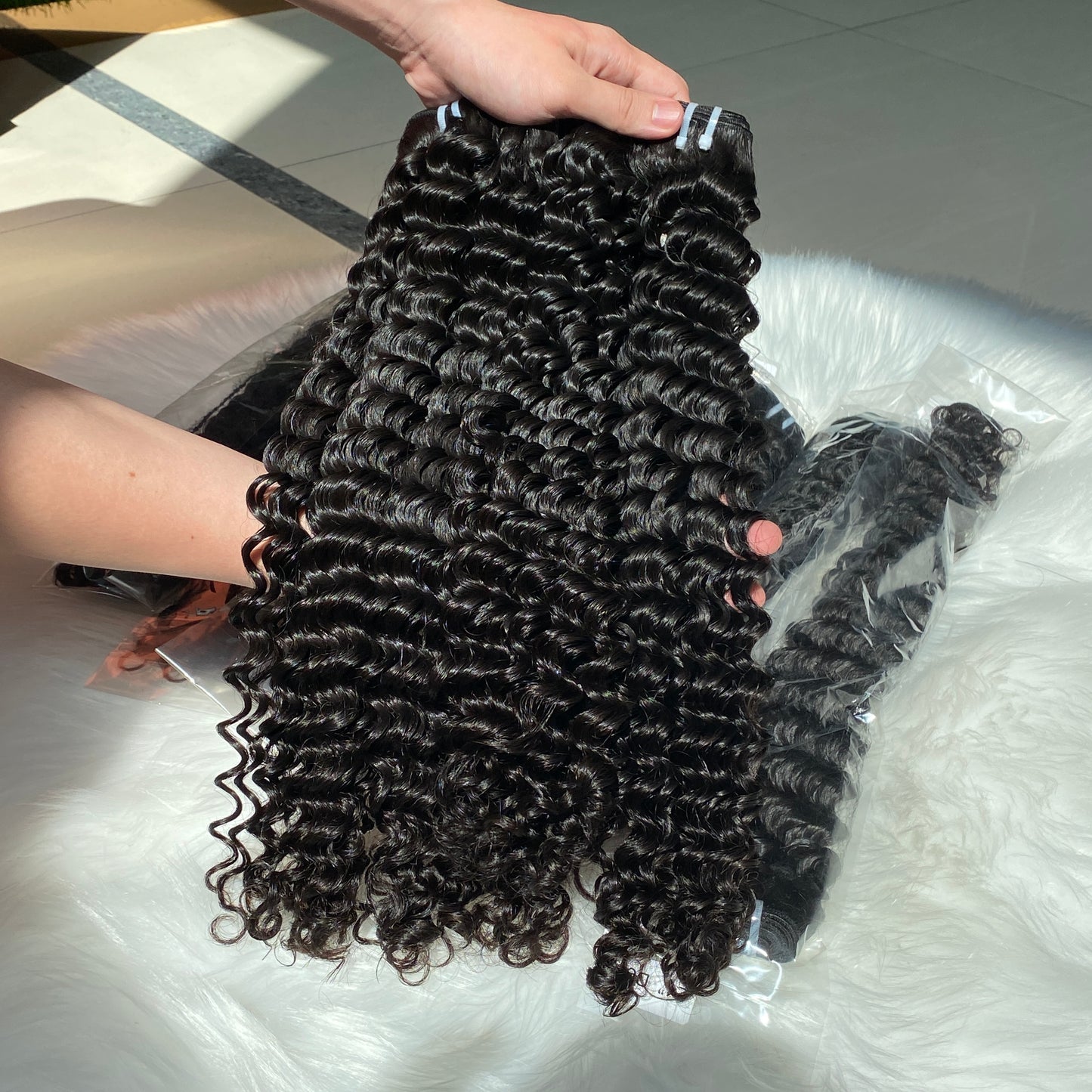 Grade 12A 100% Human Hair Deep Wave Bundle 8-30 Inch 3Pcs