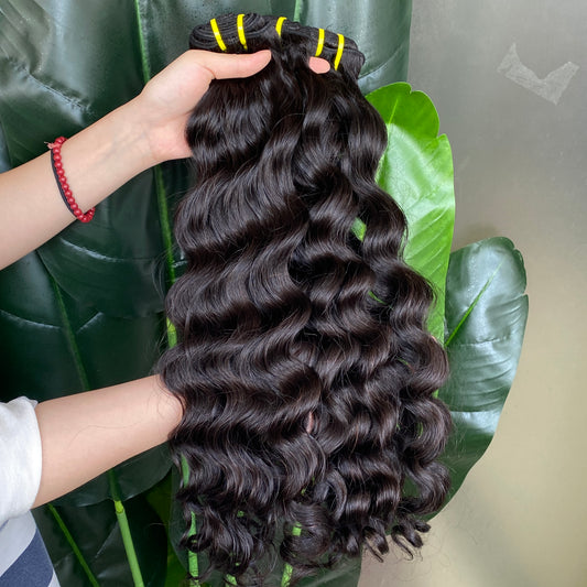 Top Quality Raw Human Hair Rose Wave Bundle 8-32 Inch 3Pcs