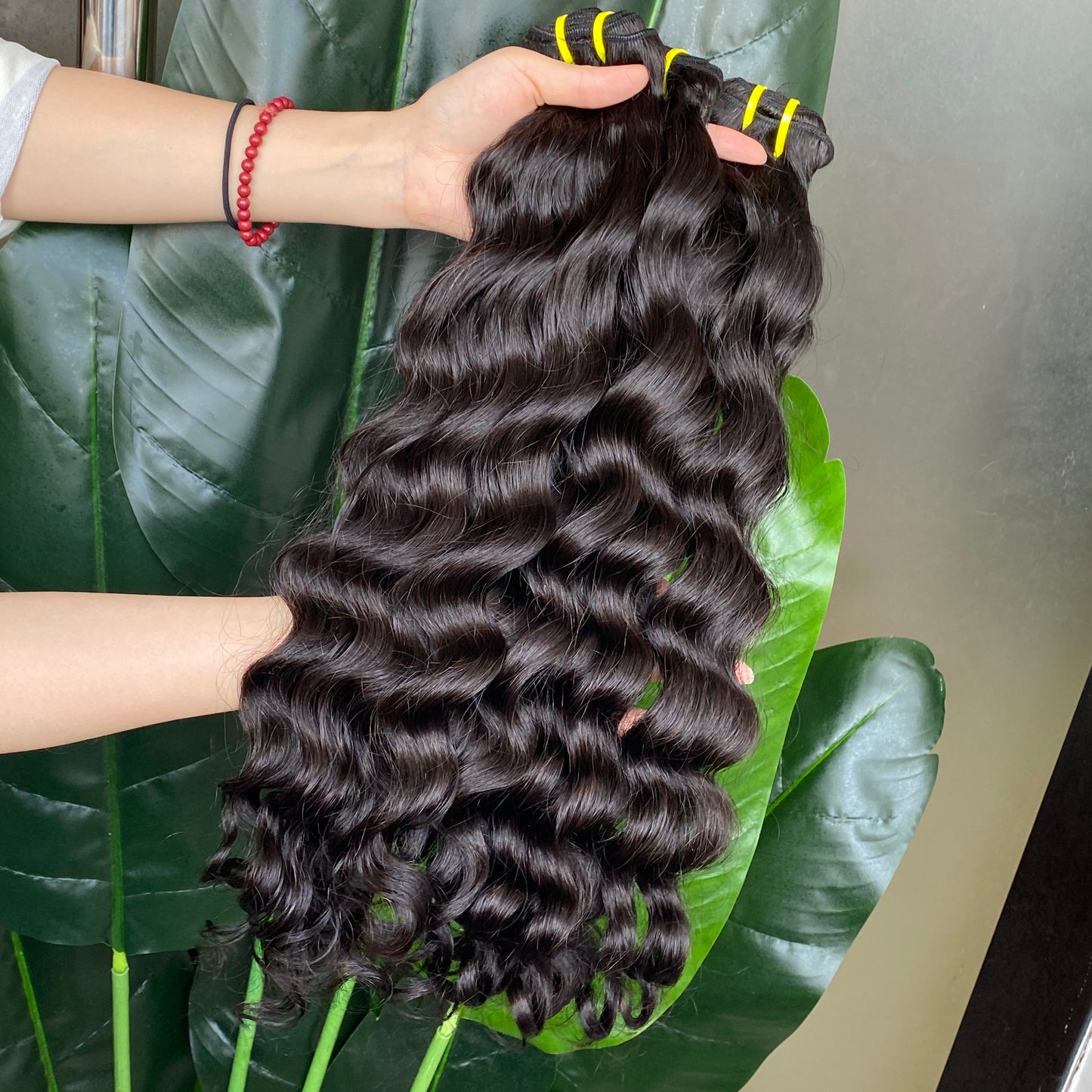 Top Quality Raw Human Hair Rose Wave Bundle 8-32 Inch 3Pcs