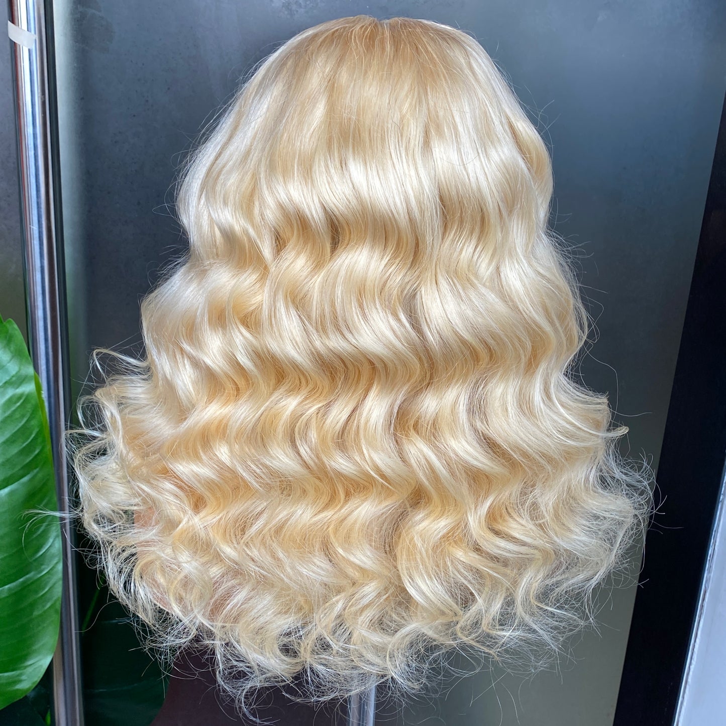 180% Density 613 Body Wave 13x4 Transparent Lace Frontal Wig 16 Inch On Sale