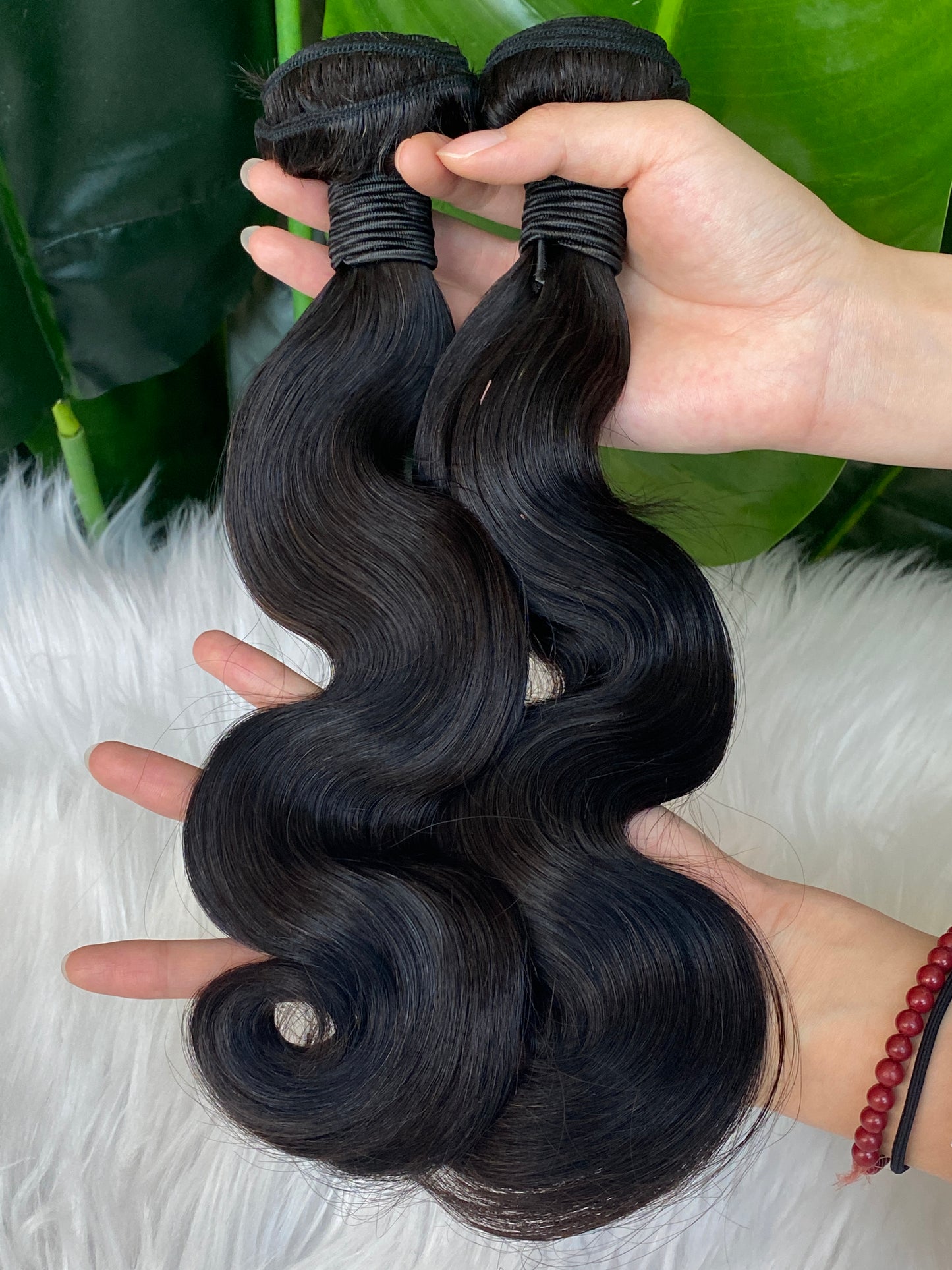 Grade 10A Human Hair Body Wave Bundle 100g/pcs