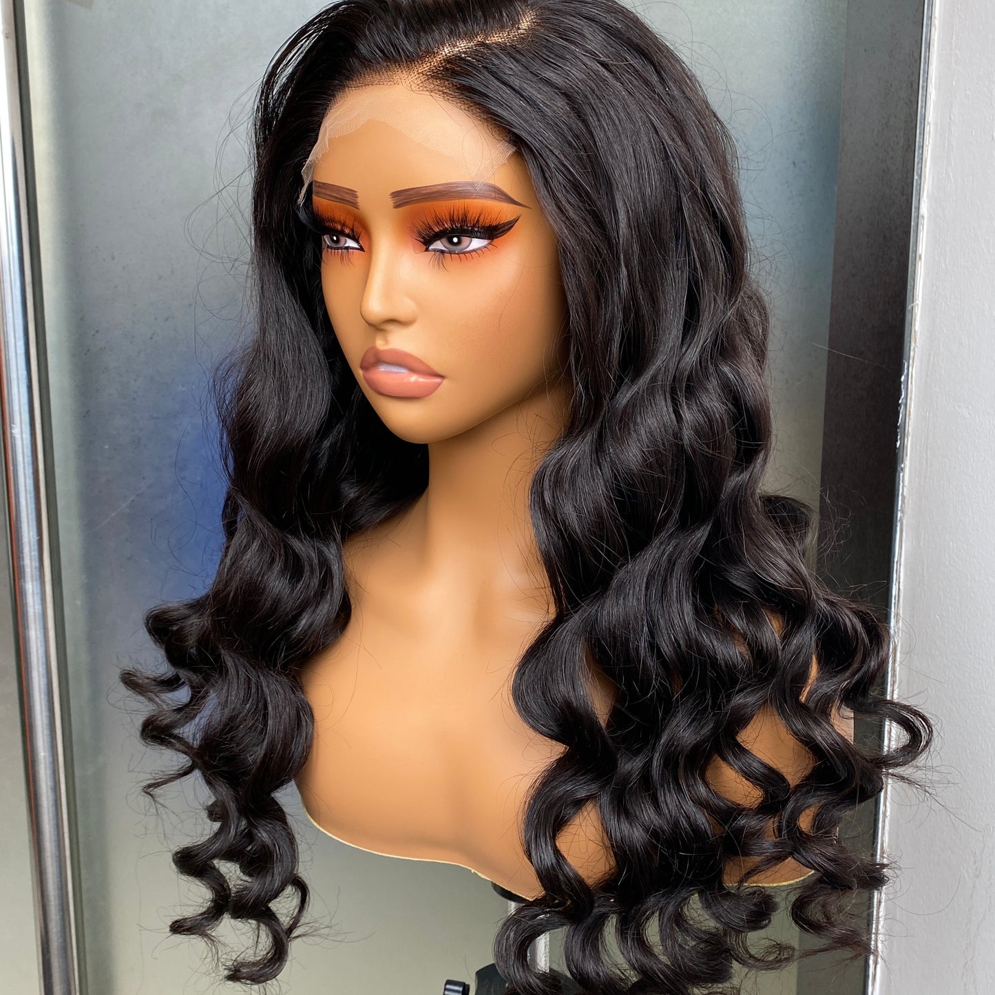 Raw Human Hair 150% Body wave 5x5 HD Lace Closure Wig 8-30 Inch