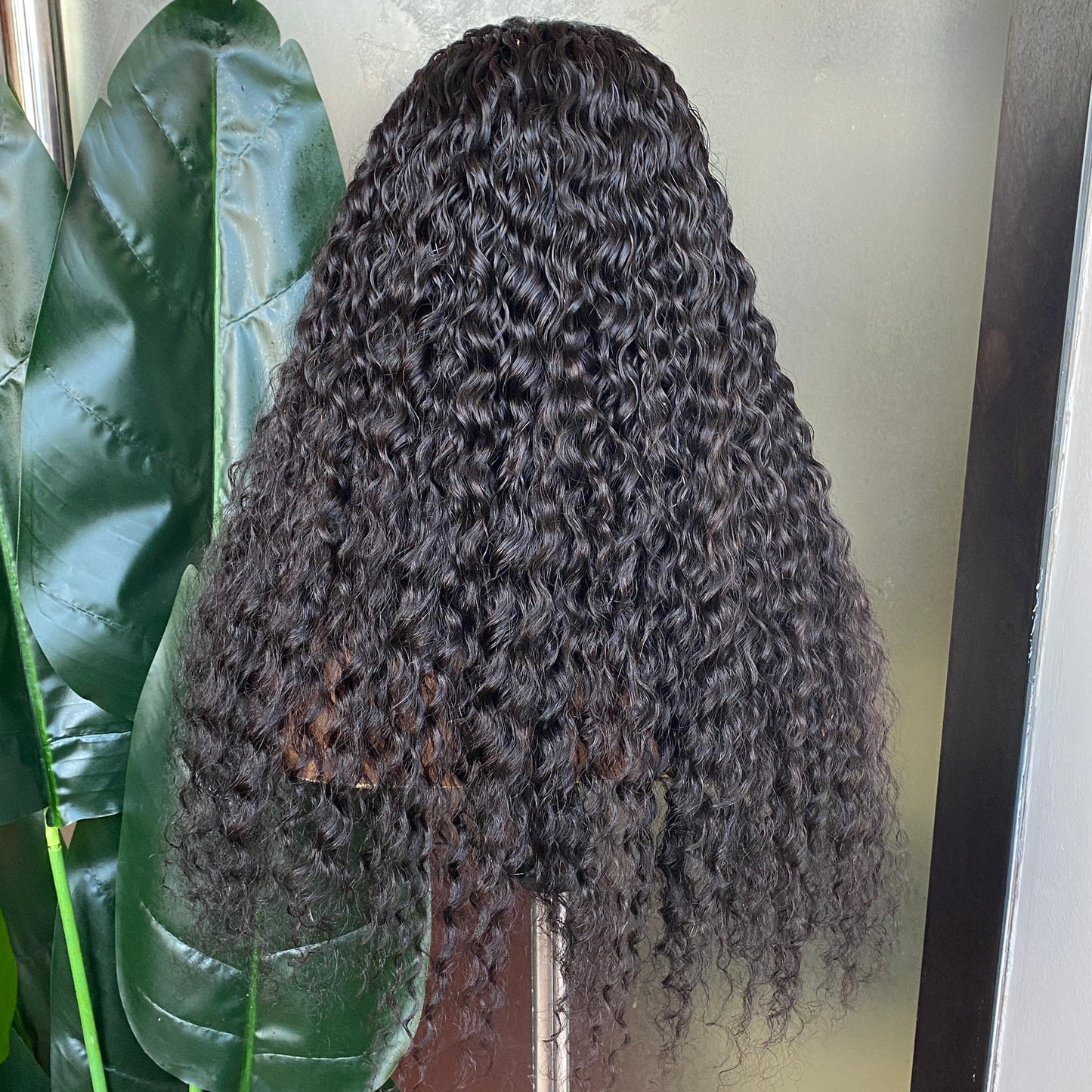 Deep Wave 6x6 Brown Lace Closure Wig 100% Human Hair 18-24 Inch On Sale