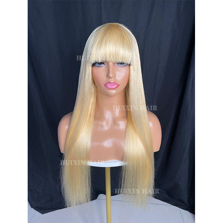 613 silky straight regular Wig 24"