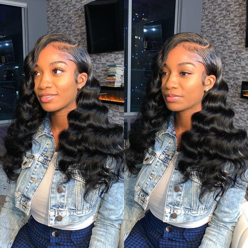 body wave 13x4 transparent lace Wig™