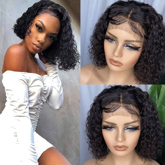 Deep wave 360 lace frontal wig