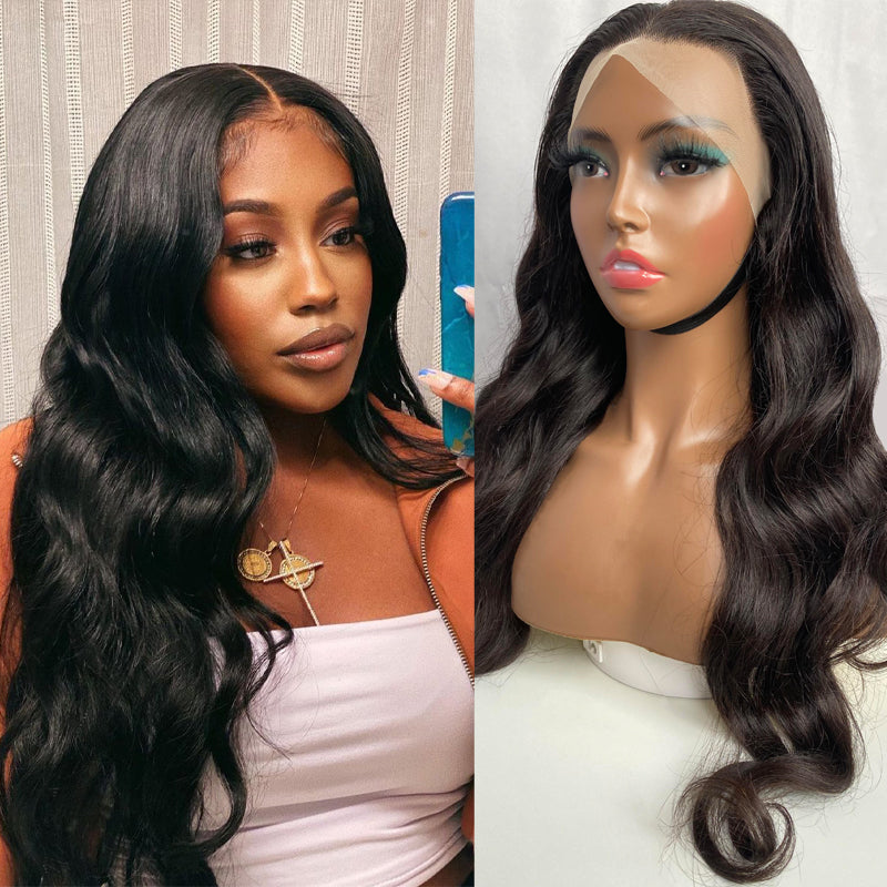 body wave 13x4 transparent lace Wig™