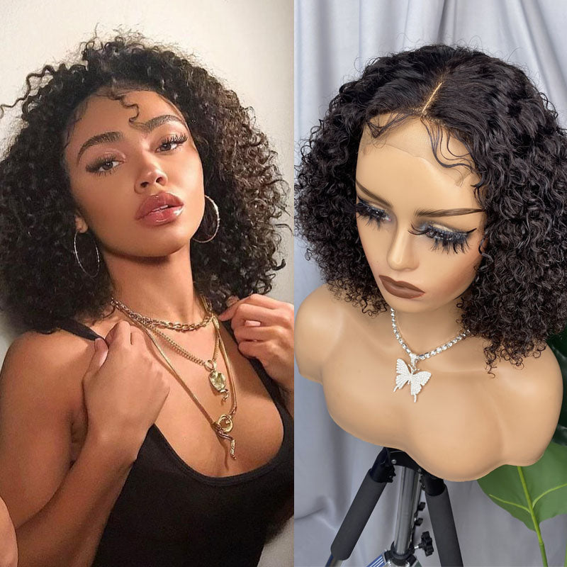 ON SALE-kinky curly 4x4  lace closure wig™