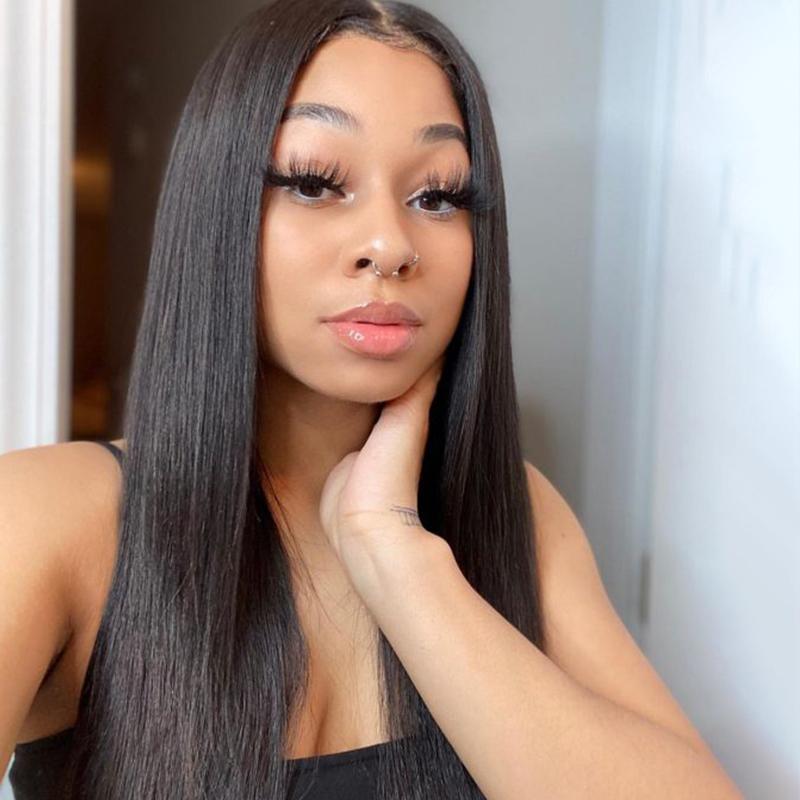 Straight 13x4 Transparent Lace Frontal Wig