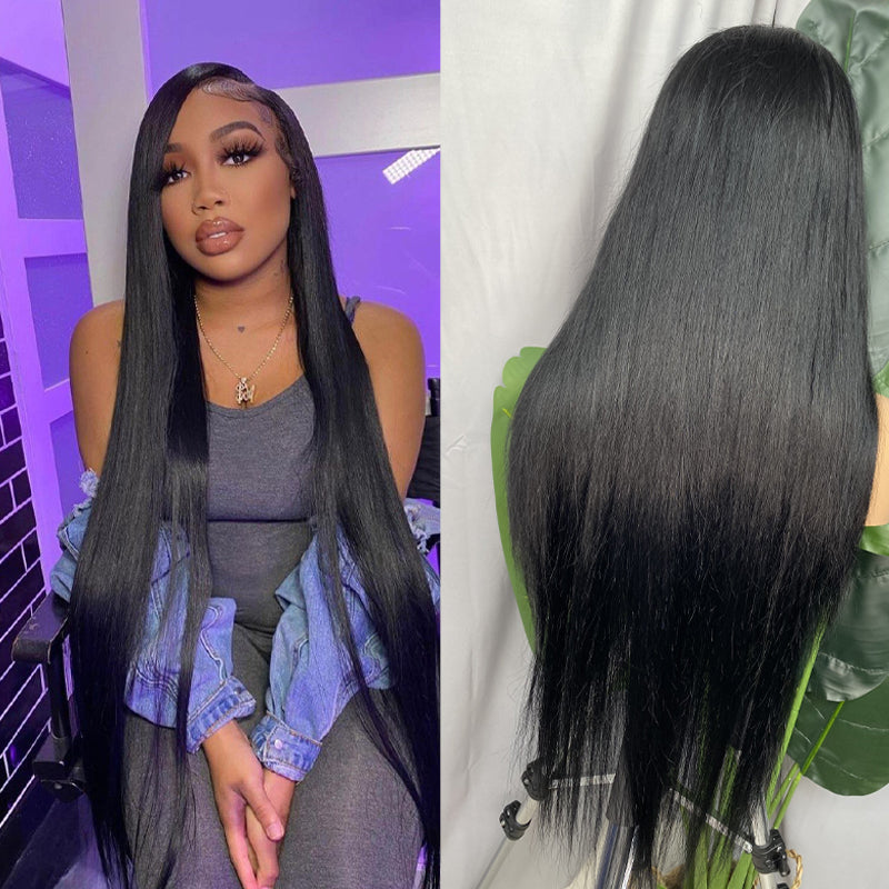 Straight 13x4 Transparent Lace Frontal Wig