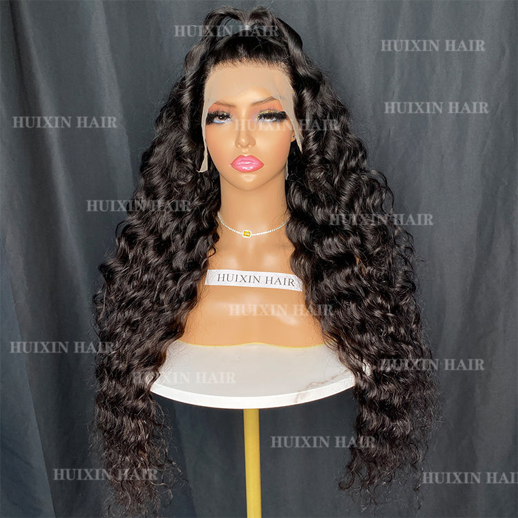 Natural Wave 13X4 Transparent Lace Frontal Wig