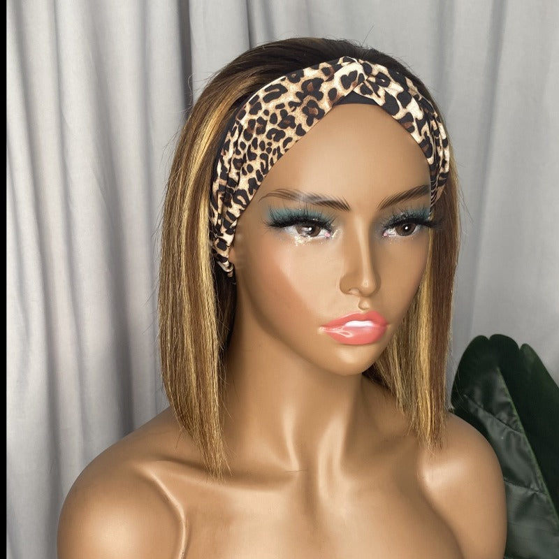 ON SALE!-Piano Style Headband Wig