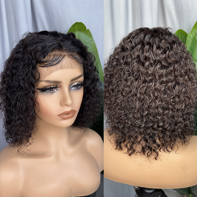 Deep wave 360 lace frontal wig