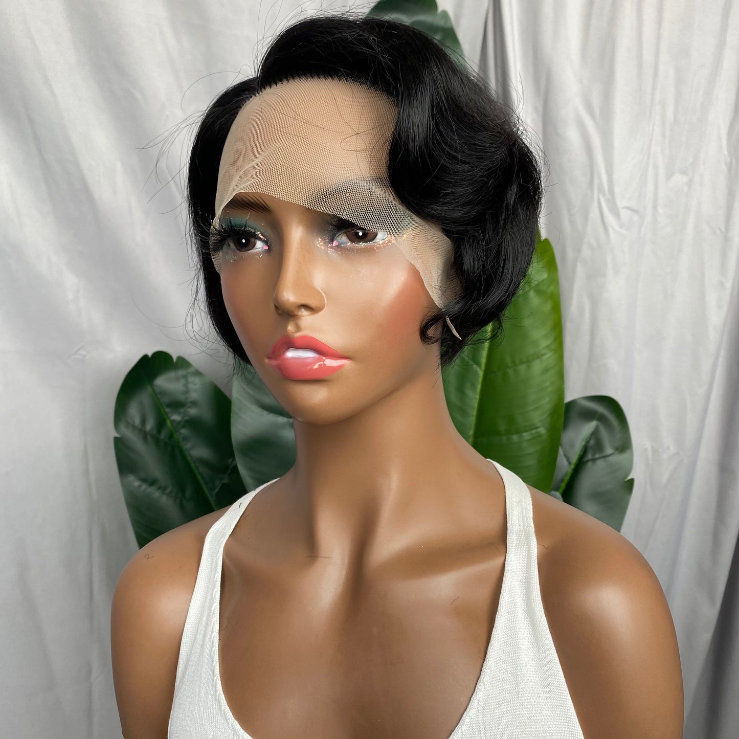 Wavy Pixie Cut T Part Wig™