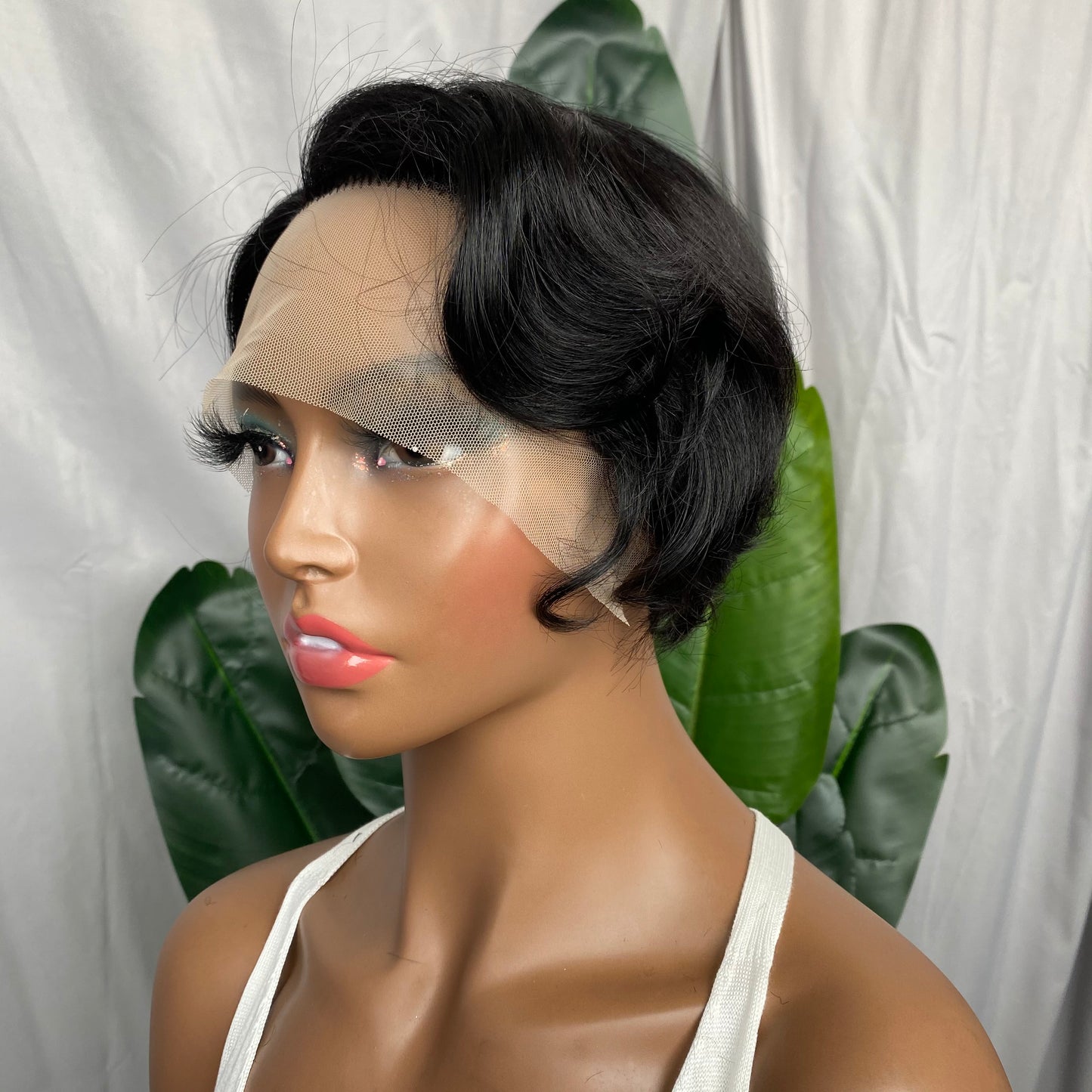 Wavy Pixie Cut T Part Wig™