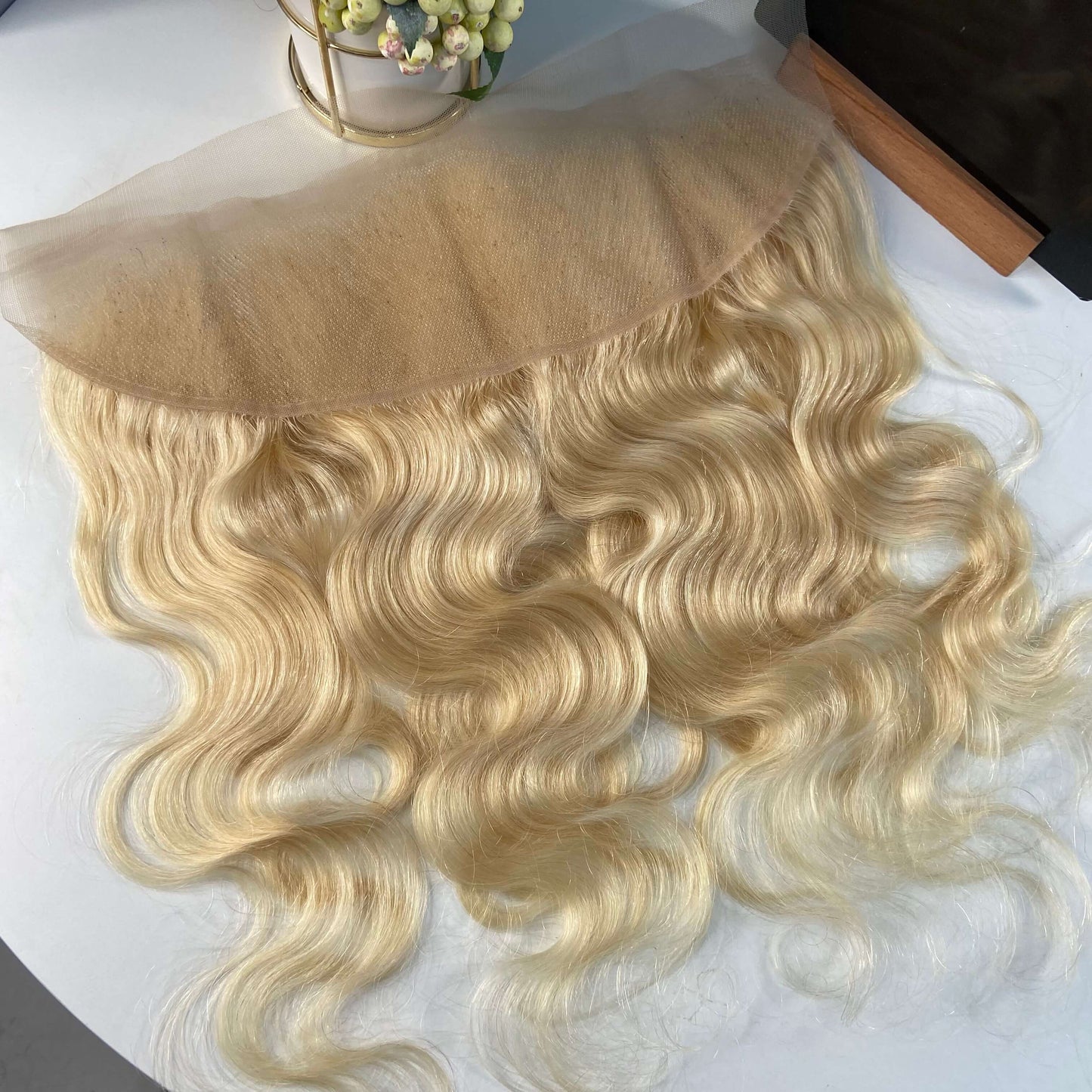 613 body wave 13x4 transparent lace frontal