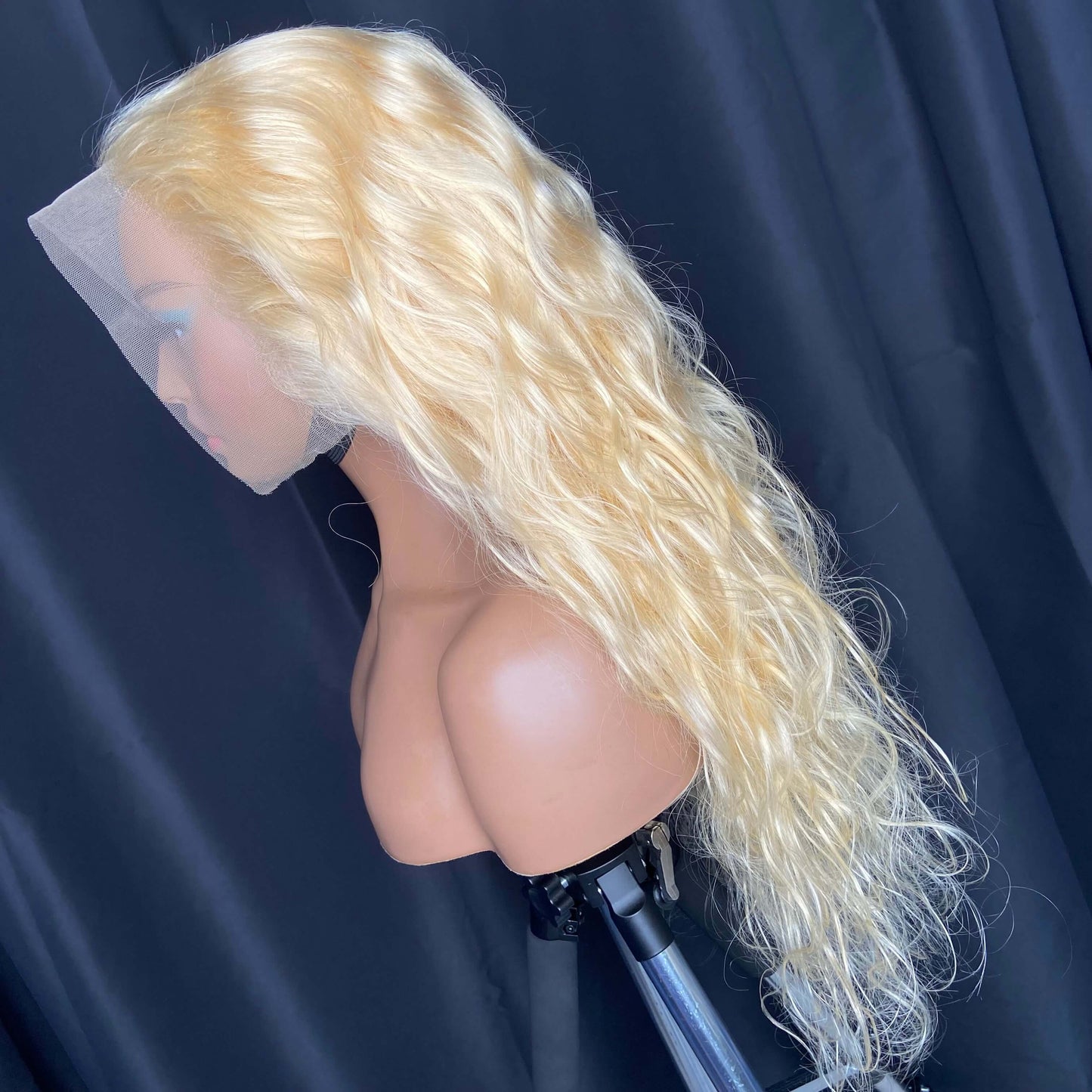 180% 613 Body Wave hd Frontal Wig 24''