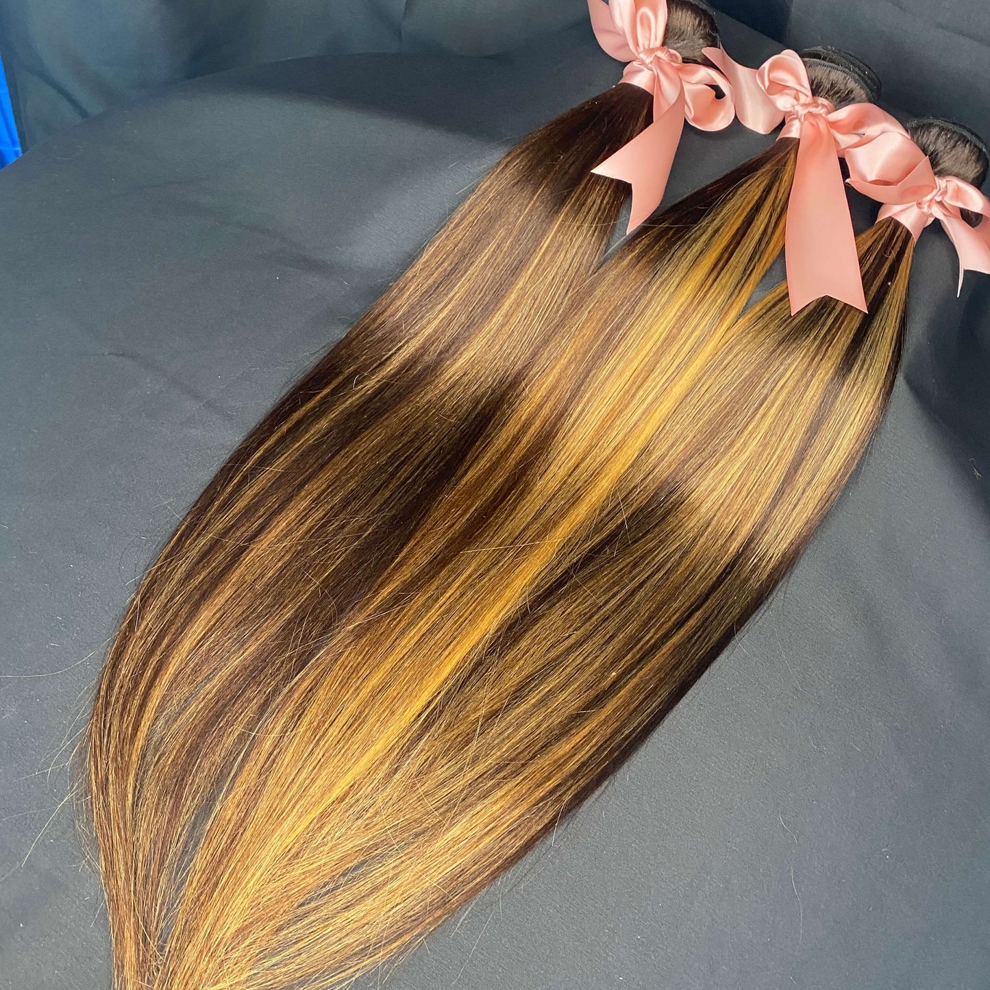 P4/27 Straight Human Hair bundles