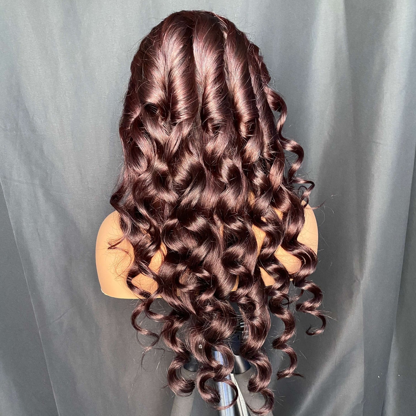 Burgundy Loose Wave 13x4 HD Lace Frontal Wig