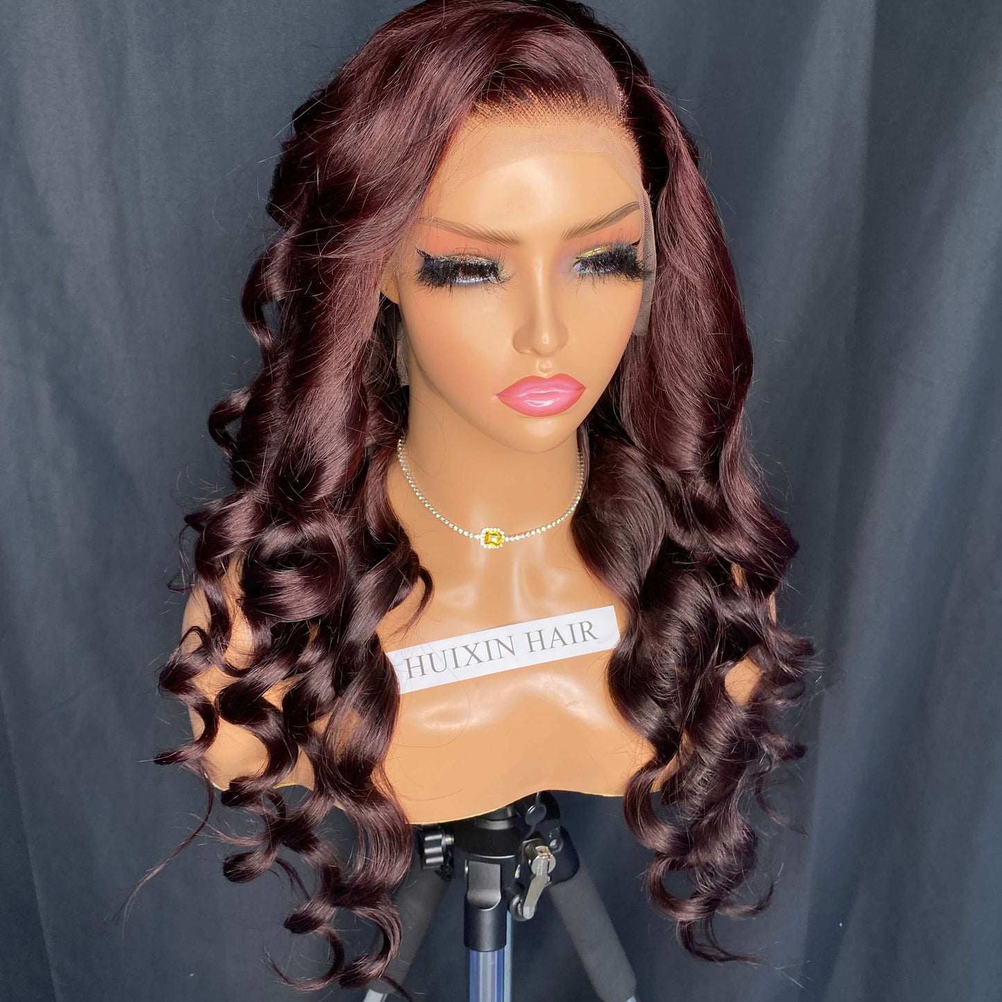 Burgundy Loose Wave 13x4 HD Lace Frontal Wig