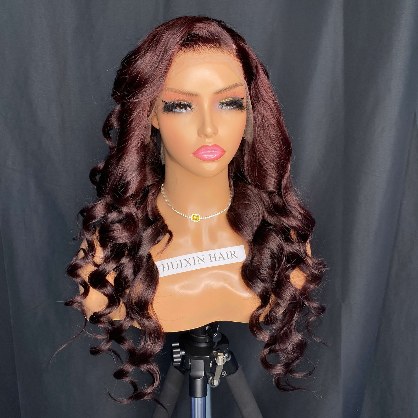 Burgundy Loose Wave 13x4 HD Lace Frontal Wig