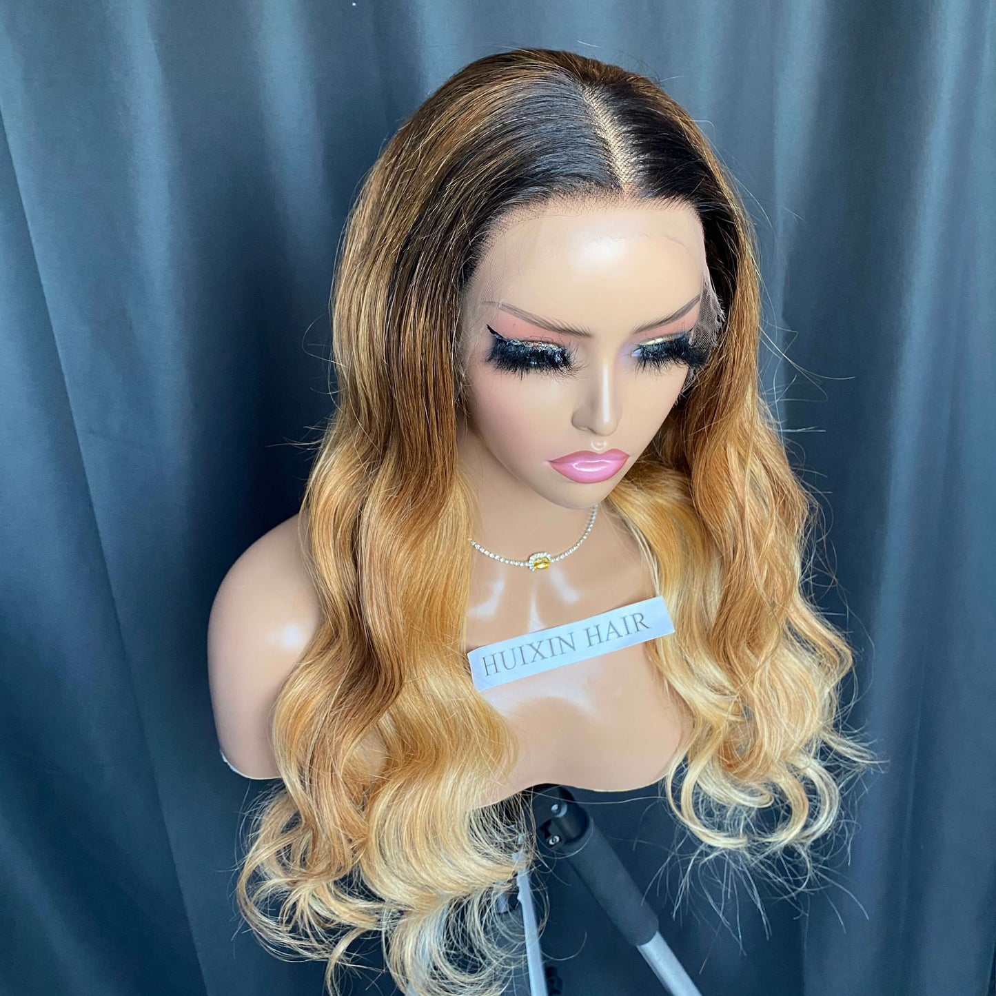 1B/27 bodywave 13X4 HD lace frontal wig 24‘’