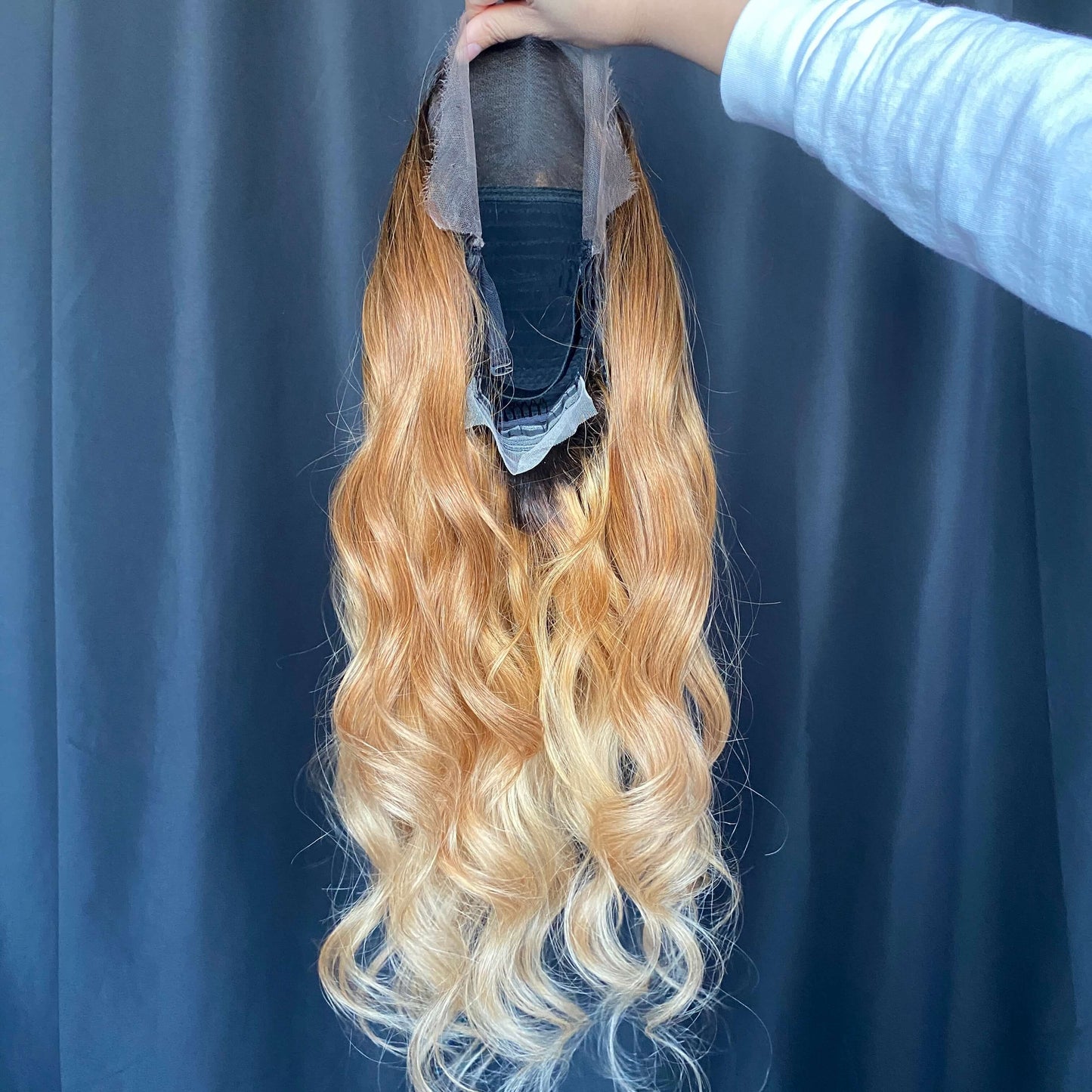 1B/27 bodywave 13X4 HD lace frontal wig 24‘’