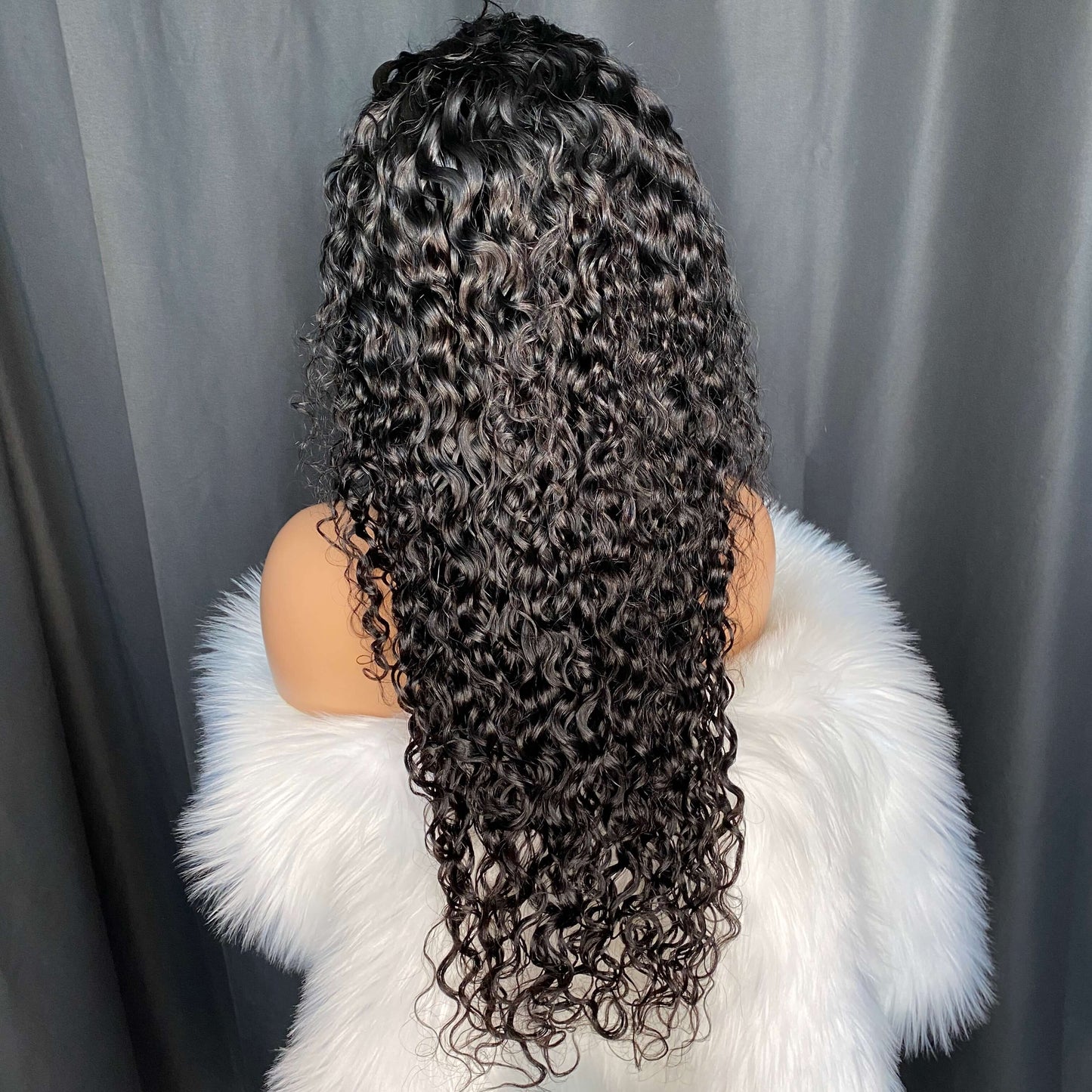 Water Wave 13X4 Transparent Lace Frontal Wig