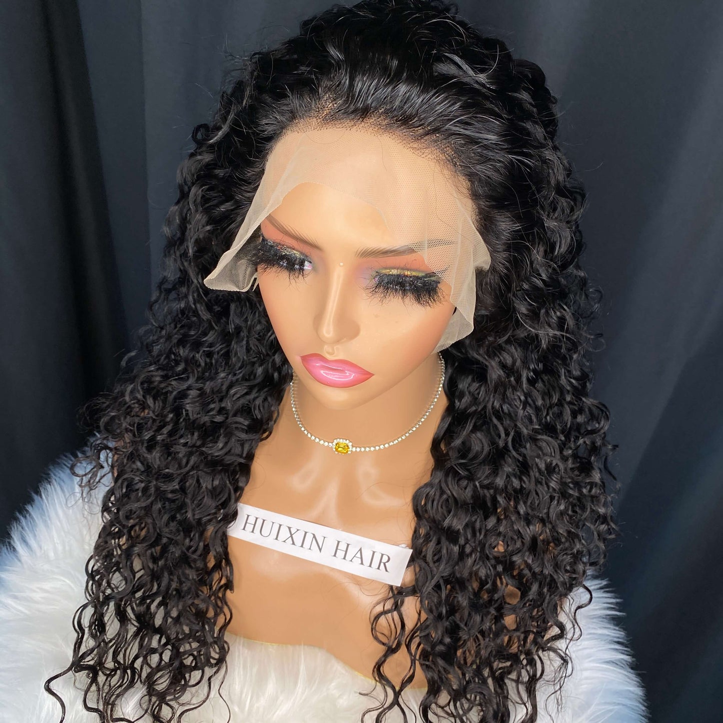 Water Wave 13X4 Transparent Lace Frontal Wig