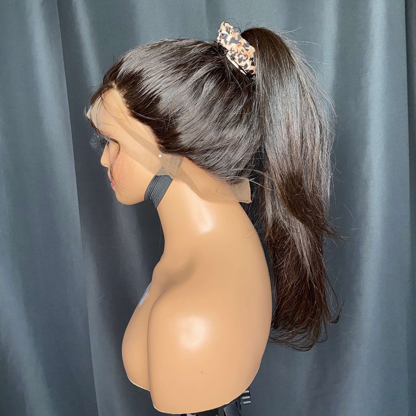 Natural Black Straight Full Lace Wig