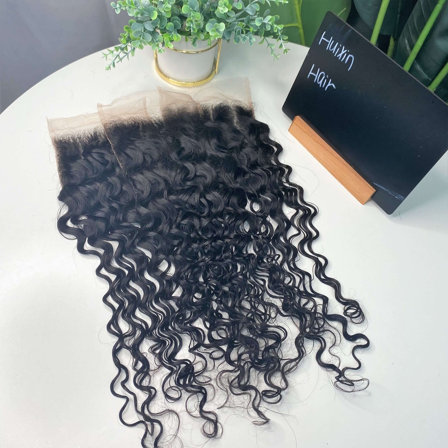 deepwave 5x5 transparent lace closure